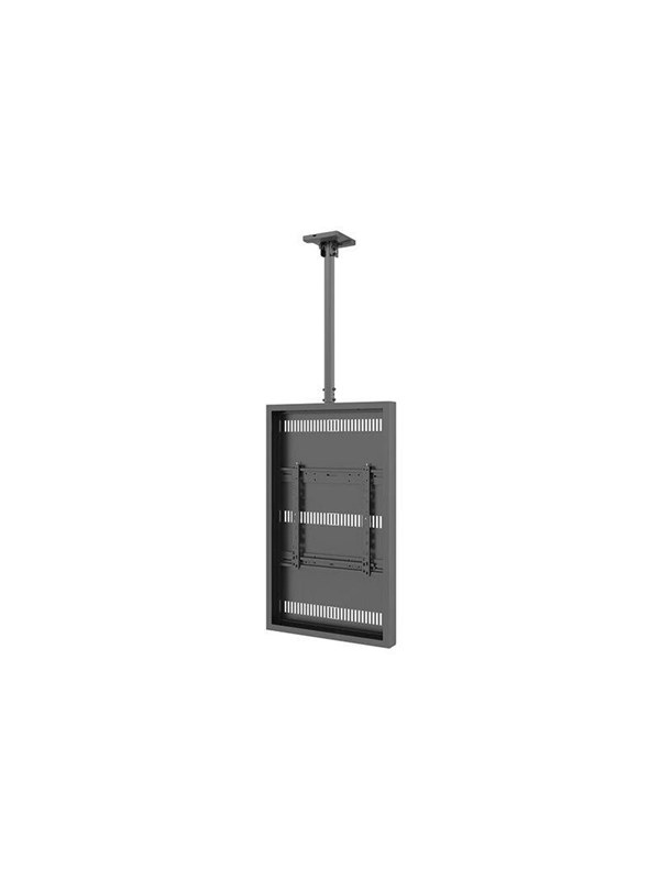 Multibrackets M Pro Series enclosure - medium - for digital signage panel - wire - black RAL 9005 - Max 80 kg - recommended for 49
