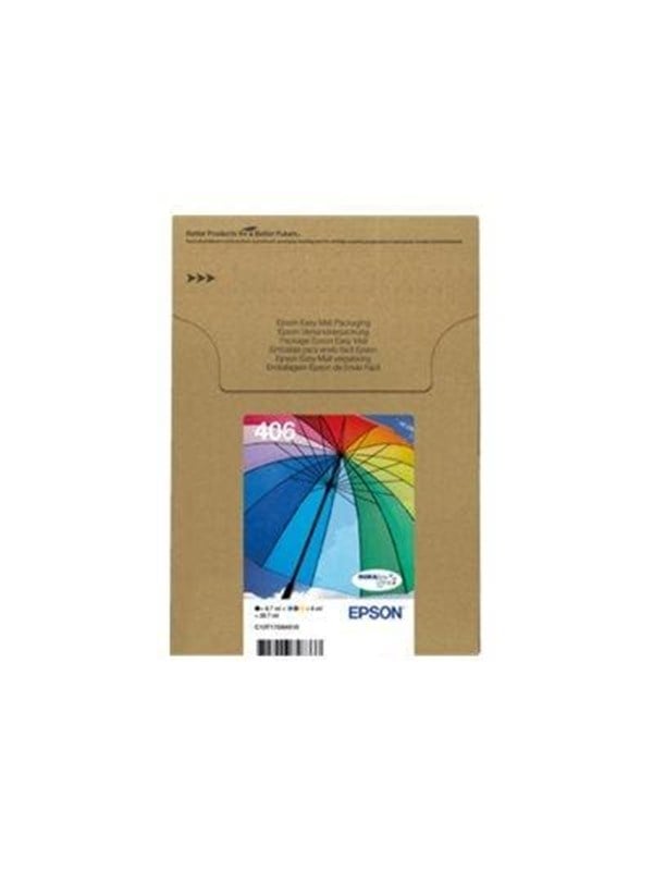 Epson 406 Multipack EasyMail - 4-pack - black yellow cyan magenta - original - ink cartridge