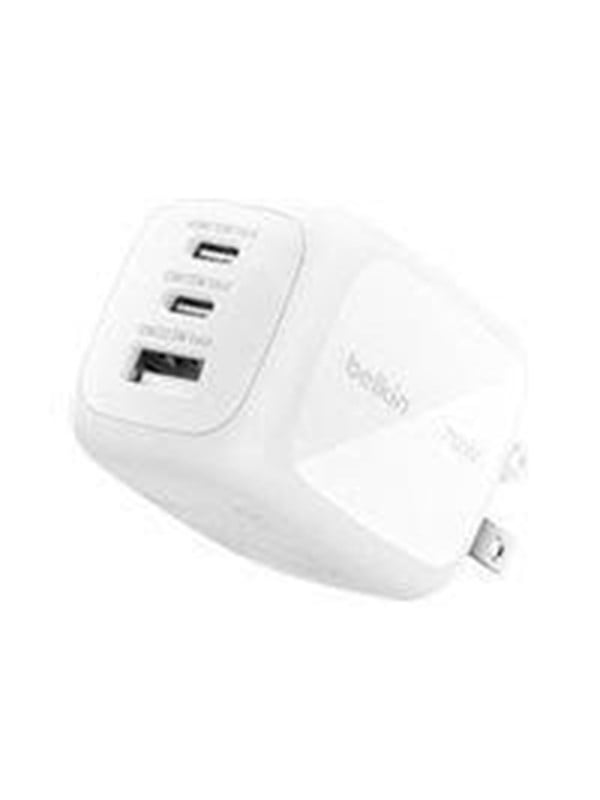 Belkin BoostCharge Pro power adapter - GaN - 2 x USB-C USB - 70 watt