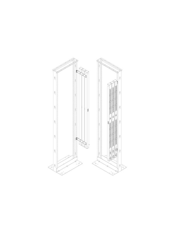 Tripp Lite Eaton  Series PDU Mounting Bracket Accessory Kit 2-Post 4-Post Open Frame Rack