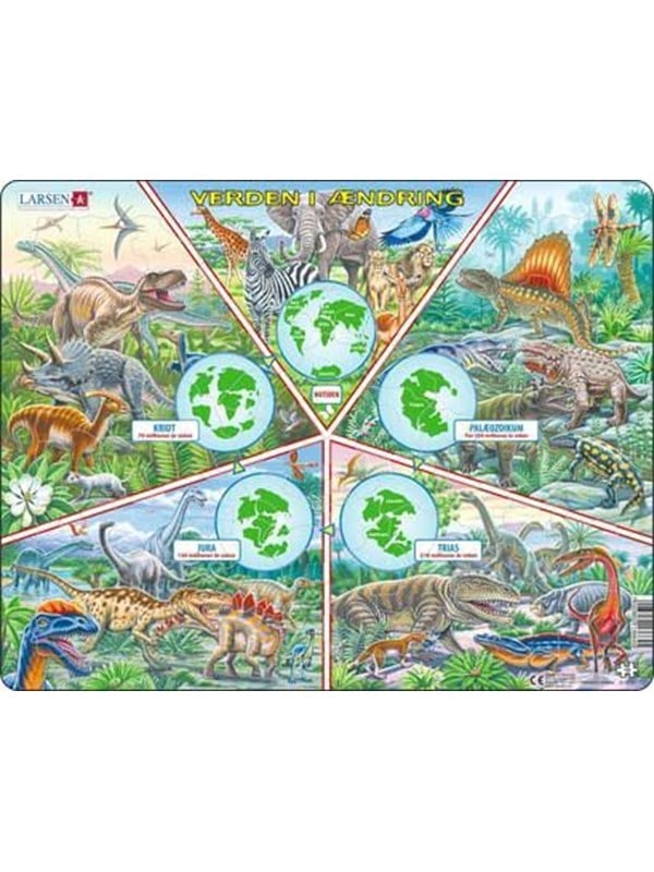 Larsen Puzzles Changing World Jigsaw Puzzle  100 pieces Maxi 365 x 285 cm 2D Puzzles