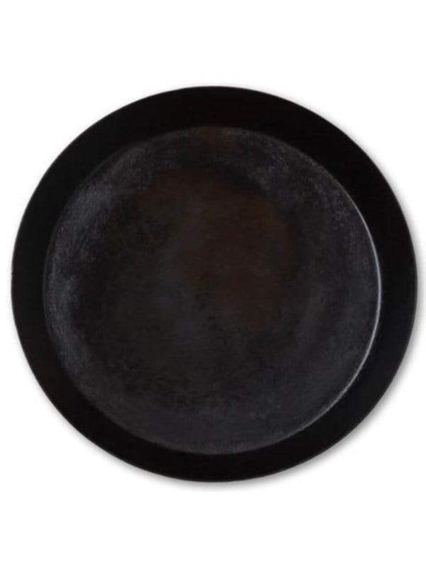 Delivita Round Iron Dish 12 Black