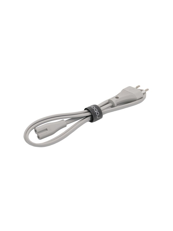 Roborock Roboter Staubsauger power cord white IEC C7 connection