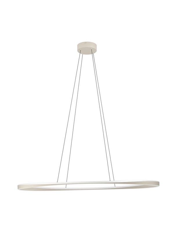 EGLO CAMEROTA LANGTISCH OVAL L1110 DIMMB SANDWEISS