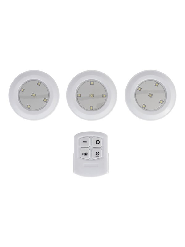 EGLO YAMENZI UNTERSCHRANK 88 3 STK MIT FERNBEDIENUNG IP65 WEISS