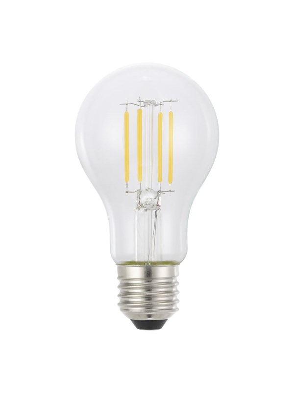 EGLO LED-Lampe E27 A60 Klar 2700K 470LM 2 Stk E27