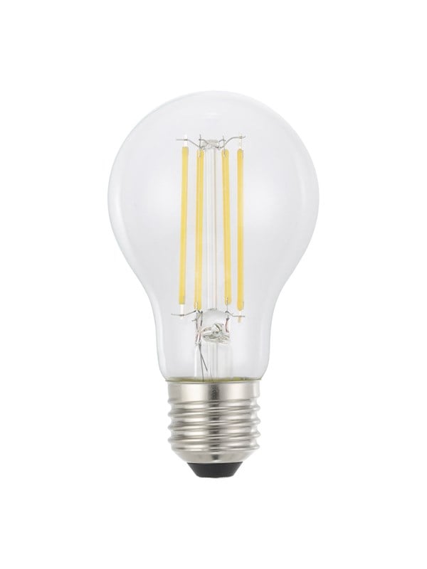 EGLO LED-Lampe E27 A60 Klar 2700K 806LM Dimmbar E27