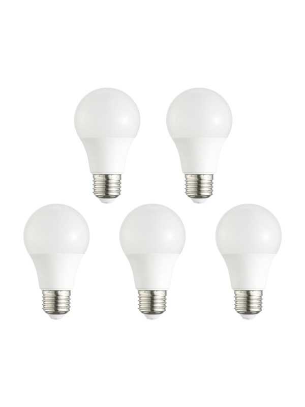 EGLO LED-Lampe E27 A60 OPAL 2700K 470LM 5 STK E27