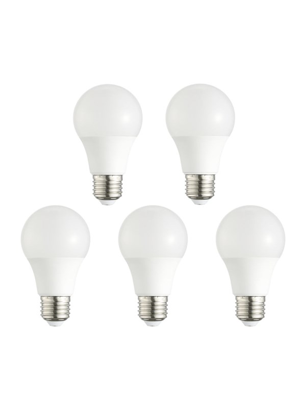 EGLO LED-Lampe E27 A60 OPAL 2700K 806LM 5 STK E27