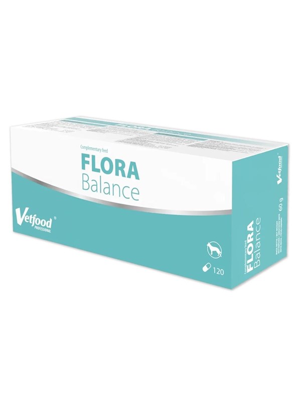 Vetfood Flora Balance - Nahrungsergnzungsmittel fr Hunde - 120 Stk
