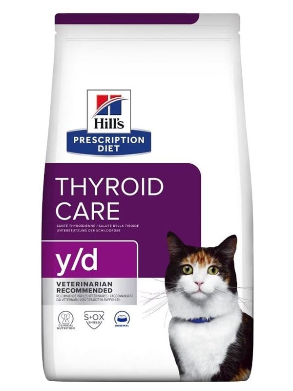 Hills Thyroid Care yd - Trockenfutter fr Katzen - 3 kg