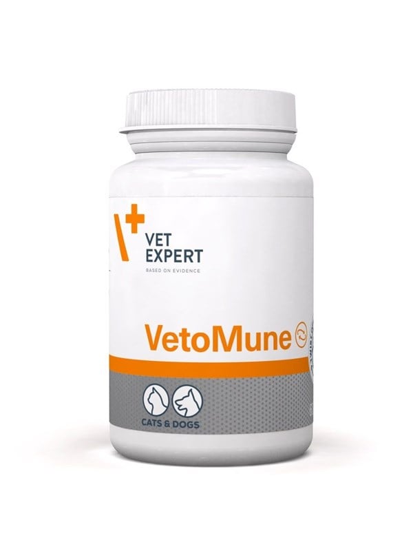 VetExpert VetoMune - Nahrungsergnzungsmittel fr Hunde und Katzen - 60 Tabletten