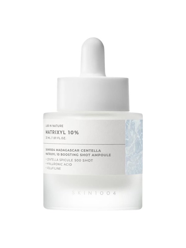 SKIN1004 Matrixyl 10% Boosting Shot Ampul, Volufiline & Hyaluronzuur Serum voor Gezicht, Spicule voor Diepe Hydratatie & Versteviging, Vochtinbrengende Volumeverzorging voor Onder de Ogen, Koreaanse Huidverzorging, 1,01 fl. oz / 30 ml