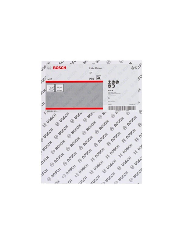 Bosch Standard for Metal J410 Sanding Sheet P80 50pcs