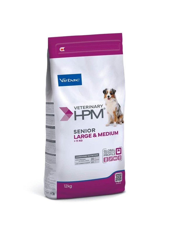 HPM VETERINARY Senior LARGE  MEDIUM DOG 12 kg