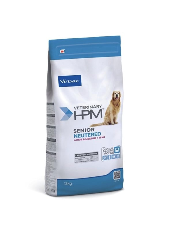 HPM VETERINARY Senior NEUTERED DOG LARGE  MEDIUM 12 k