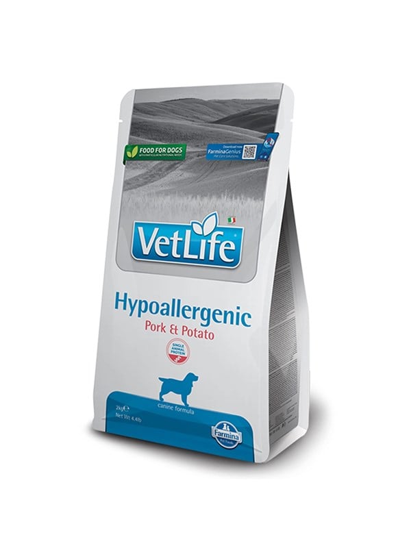 Farmina Vet Life Hypoallergenes Schwein und Kartoffel - 12KG