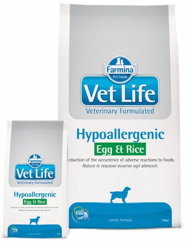 Farmina VET LIFE Hypoallergenes Ei  Reis 12 kg