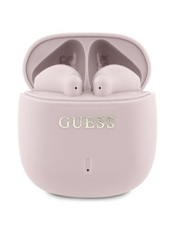 GUESS Bluetooth headphones GUTWSJ14ESGP TWS  docking station pinkpink Printed Classic Logo