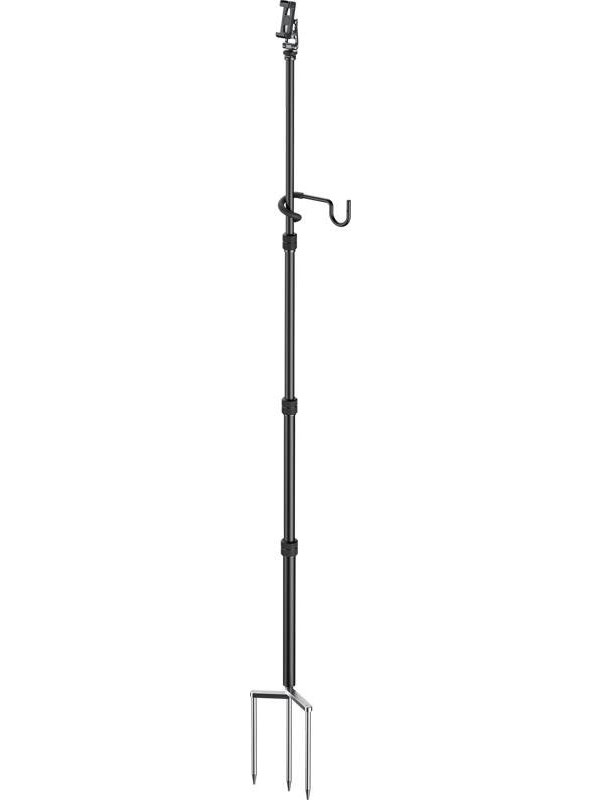 SmallRig 6528 Monopod with Triple Ground Spikes and Phone Support with Cold Shoe Mount