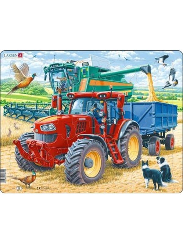 Larsen Puzzles Harvest Jigsaw Puzzle  39 pieces Maxi 365 x 285 cm 2D Puzzles