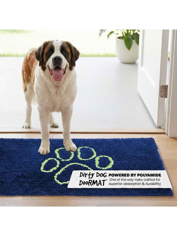Dgs DIRTY DOG DOORMAT RUNNER 152 x 76 cm Blue Navy