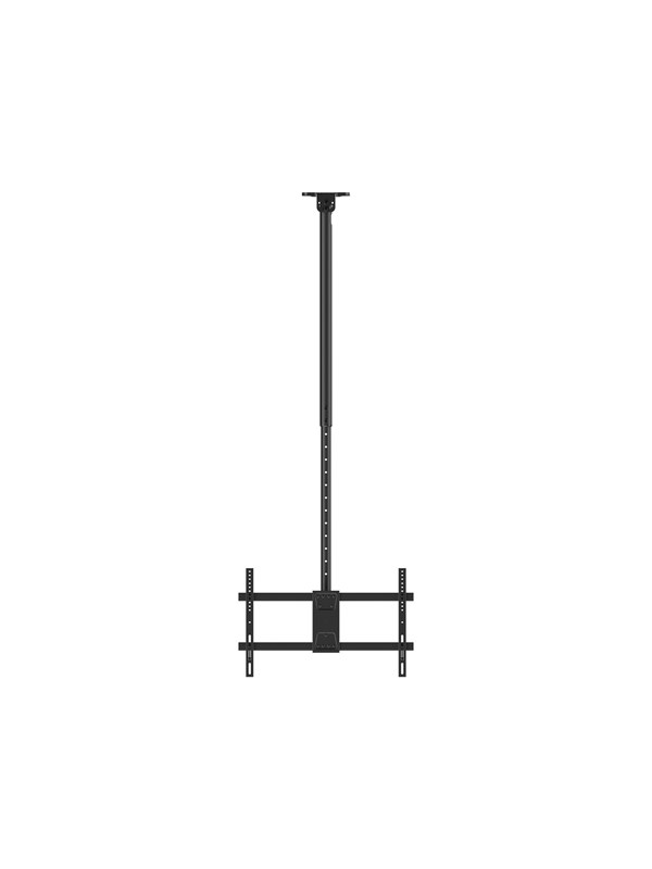 Deltaco ARM-0404-B Office Telescopic ceiling mount 1090-1690mm 2x 37-86 45 kg - Max 50 kg - recommended for 86