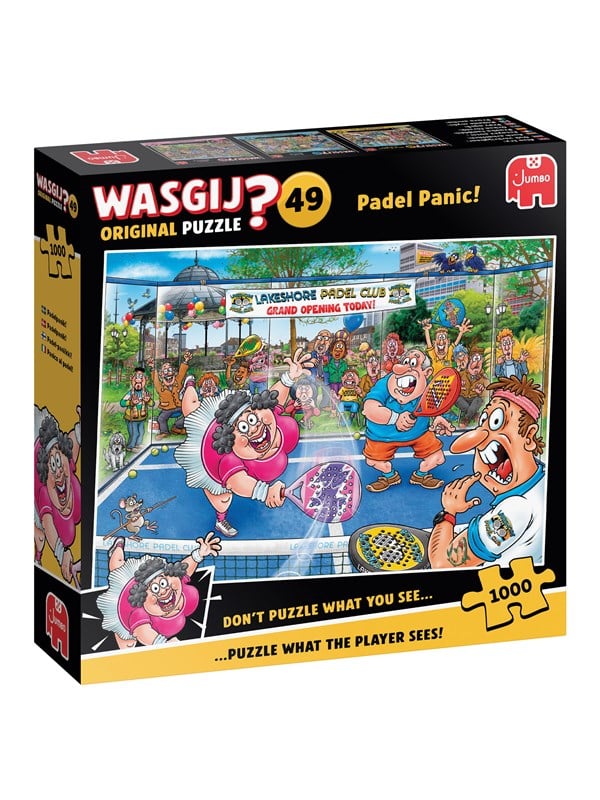 Wasgij Original 49 Padel Panic 1000