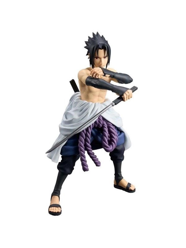 Banpresto - Naruto Shippuden - Sasuke Uchiha Grandista 24 cm - Figur
