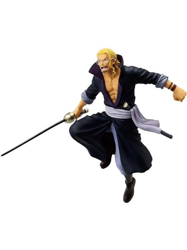 Banpresto - One Piece - Silvers Rayleigh Battle Record Collection 16 cm - Figur