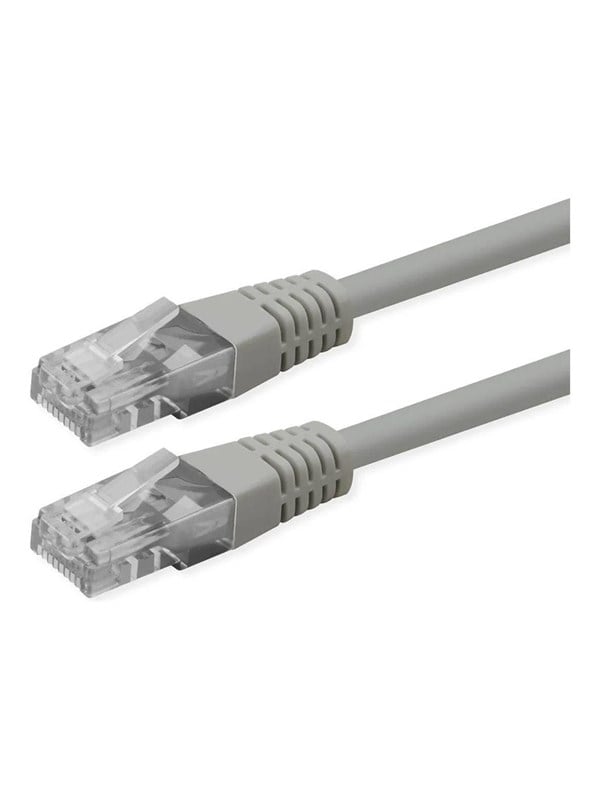 Roline patch cable - 20 m - grey RAL 7035 - Grau