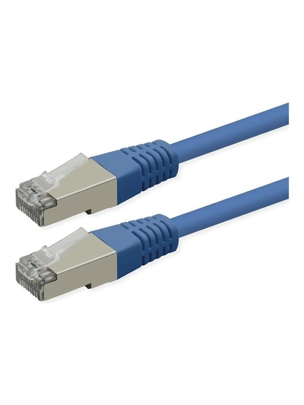 ROLINE Patchkabel Cat.6 (Class E), PoE, S/FTP (PiMF), blau, 5 m - Bild 2