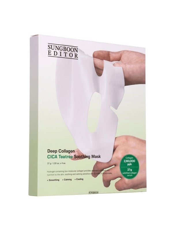 Sungboon Editor Deep Collagen Cica Teatree Soothing Mask