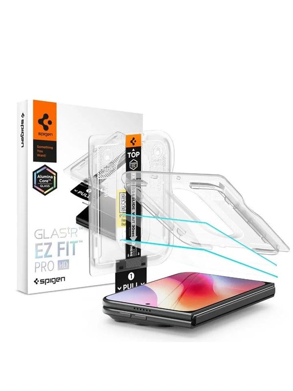 Spigen Glass tR EZ Fit Pro HD 2 Pack - iPhone Duo