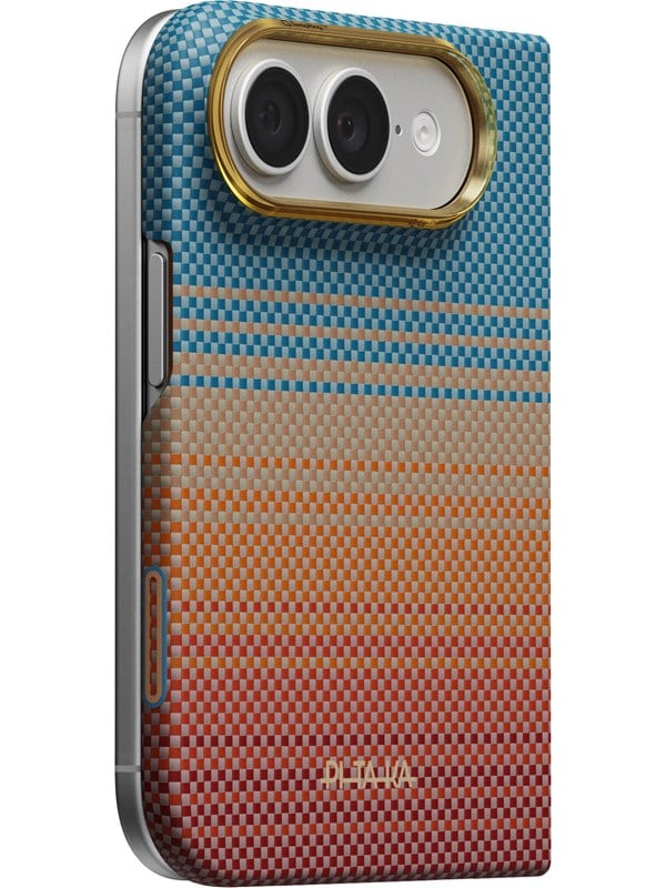 PITAKA Edge Case Back Cover - California Dream Sunset 20 - iPhone Duo