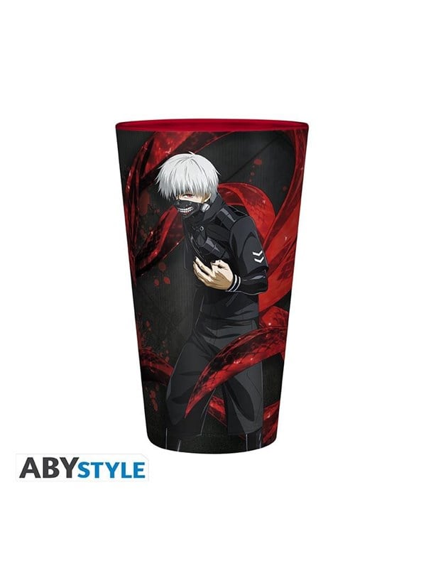 ABYstyle - Tokyo Ghoul - Kaneki  Mask - Large Glass 400ml - Glas