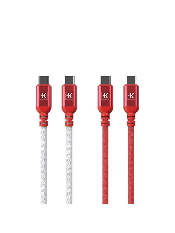 SKross Link Twin Cables 150cm 100W USB-C to USB-C - Twin Pack