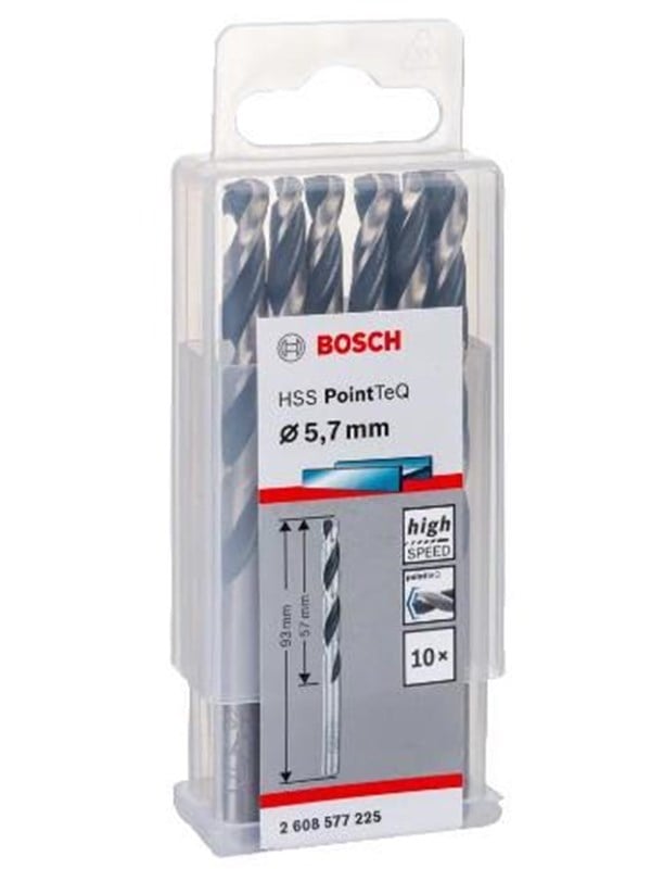 Bosch HSS PointTeQ Drill Bit 57mm 10pcs