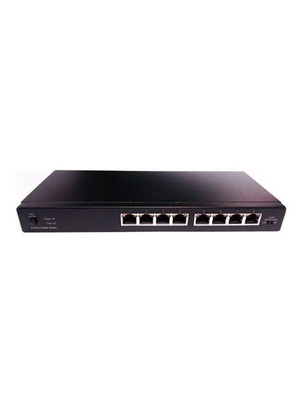 Longshine LCS-25GS7108 - switch - 8 ports - unmanaged