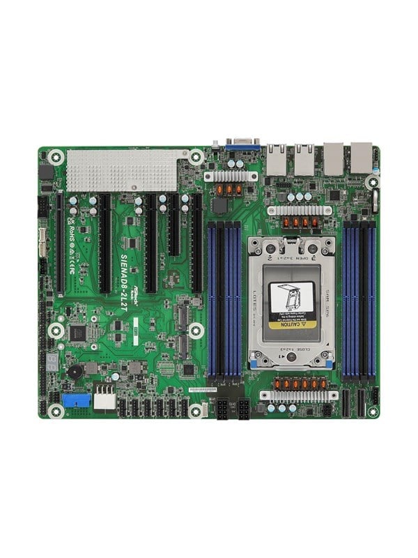 ASRock Rack SIENAD8-2L2T - motherboard - ATX - Socket SP6 Mainboard - AMD SP6 - DDR5 RAM - ATX