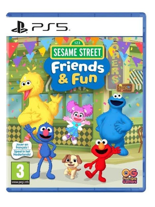 Sesame Street Friends  Fun - Sony PlayStation 5 - Abenteuer - PEGI 3