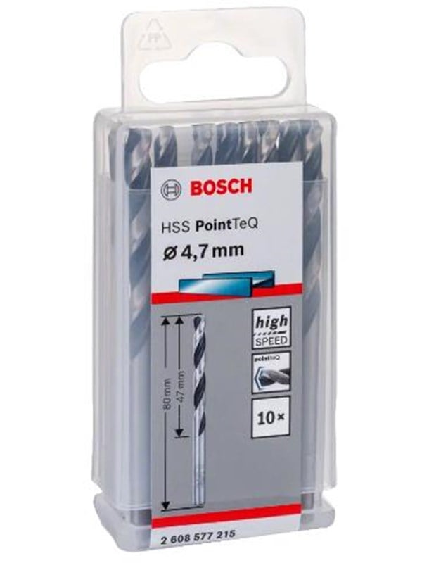 Bosch HSS PointTeQ Drill Bit 47mm 10pcs