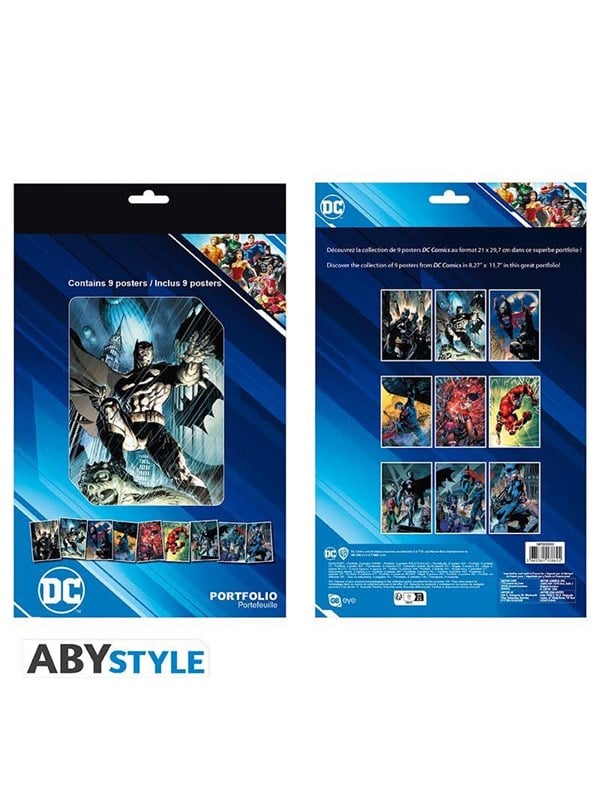GB Eye - DC Comics - 9 Poster Portfolio - The Justice Leagu - Plakat
