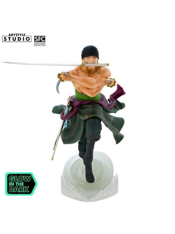 ABYstyle - One Piece - Zoro Glow in the dark base - Figur