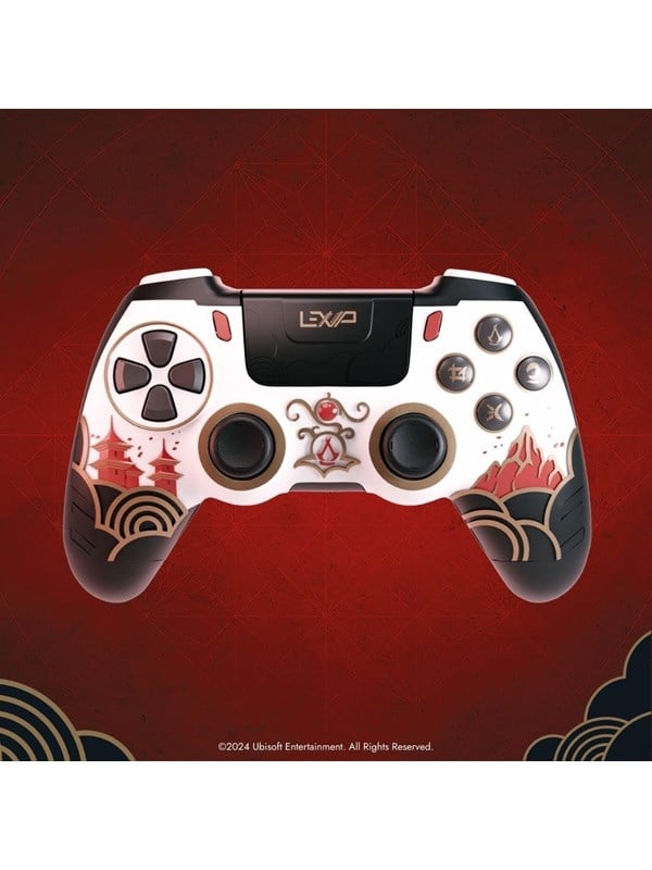 Lexip x Ubisoft Assassins Creed Shadows - gamepad - wireless - 24 GHzBluetooth - Wireless Controller - Sony PlayStation 4