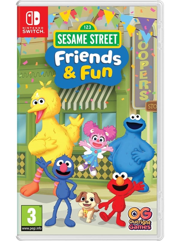Sesame Street Friends  Fun - Nintendo Switch - Abenteuer - PEGI 3