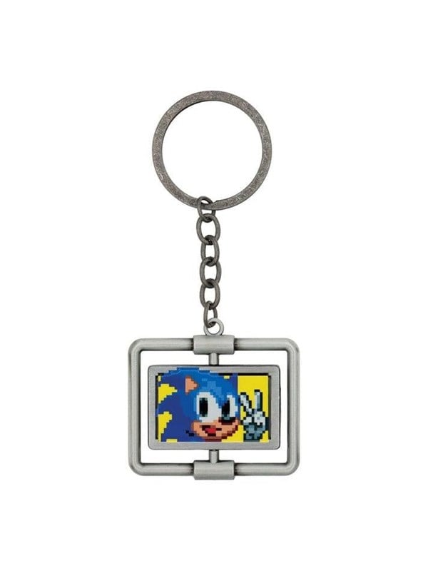 FaNaTtik - Sonic The Hedgehog - Spinning Keyring - Schlsselanhnger