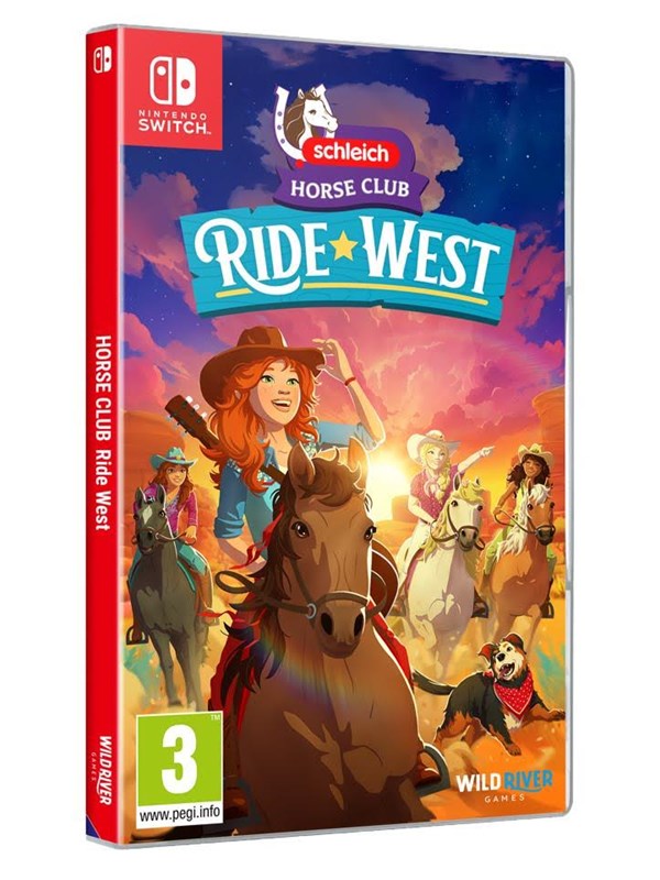 Horse Club Ride West - Nintendo Switch - Abenteuer - PEGI 3