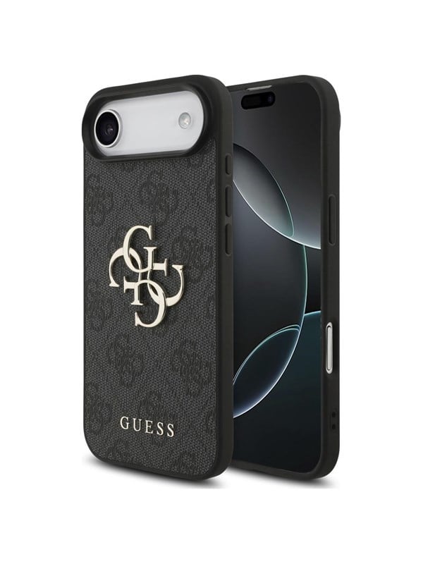 GUESS 4G Big Logo Case for iPhone Air - Black