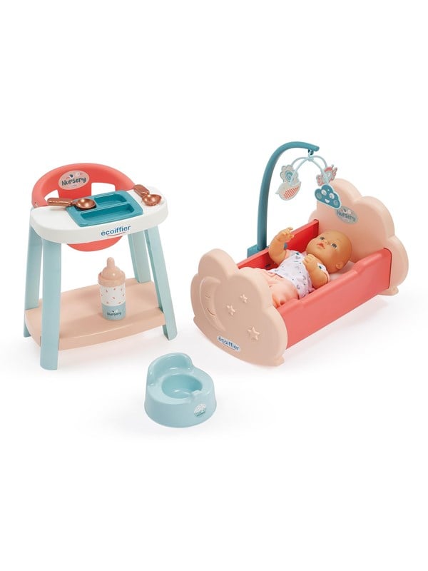 Ecoiffier Bed  baby chair  doll